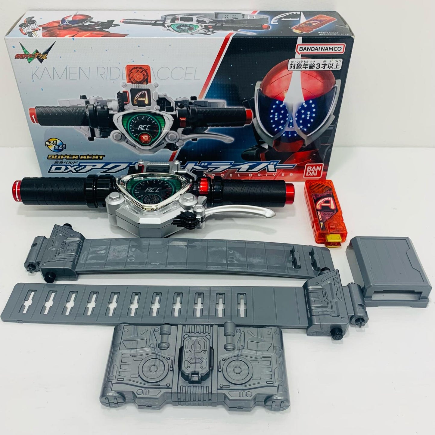 SUPERBEST変身ベルトDXアクセルドライバー「仮面ライダーW」