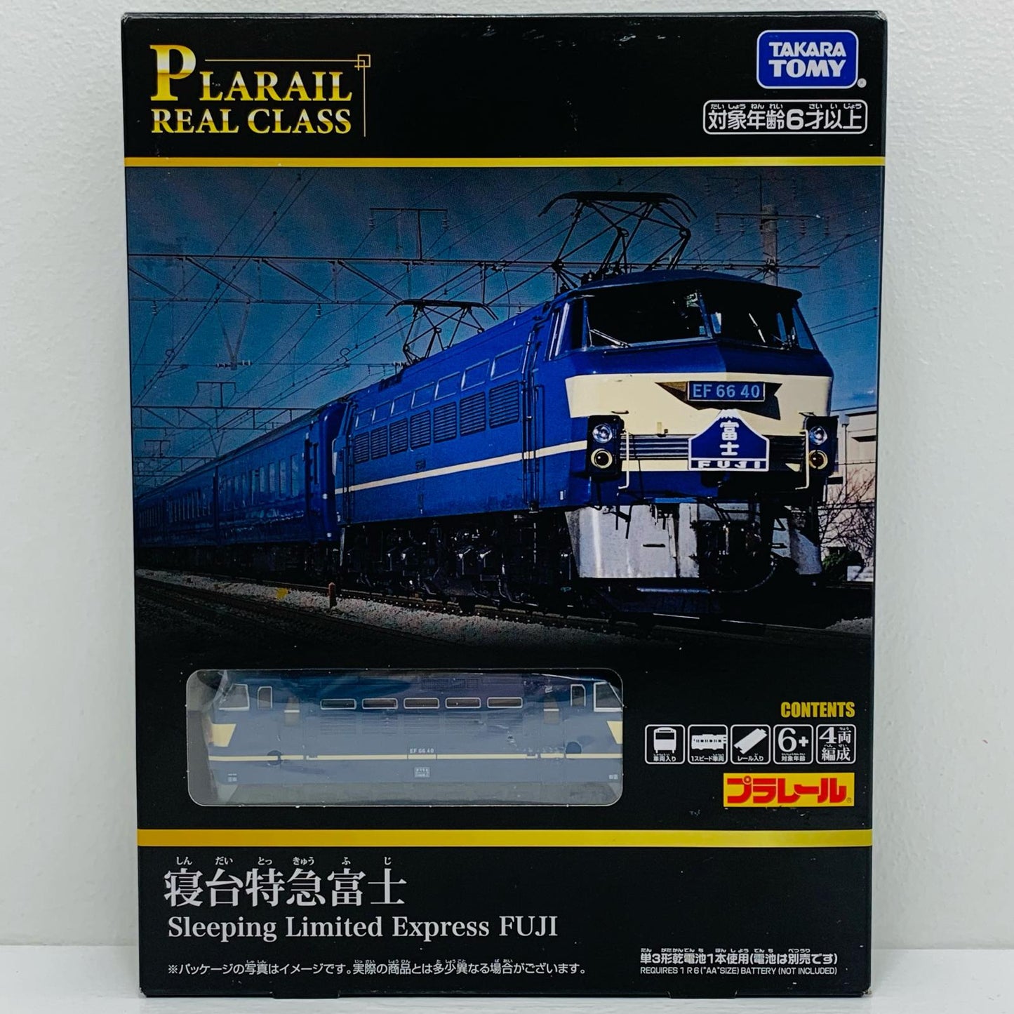 [Used] Plarail Real Class Limited Express Fuji Sleeper Train