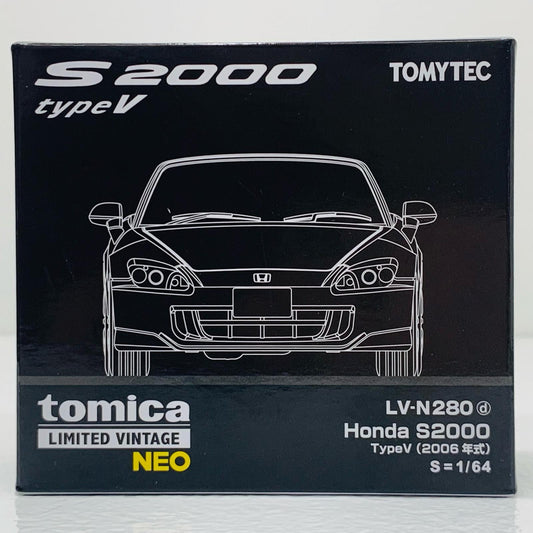 【中古】 1/64 LV-N280d ホンダ S2000 TypeV 2006年式(ダークレッド) 「トミカリミテッドヴィンテージ NEO」 [335450]【フィギュア】