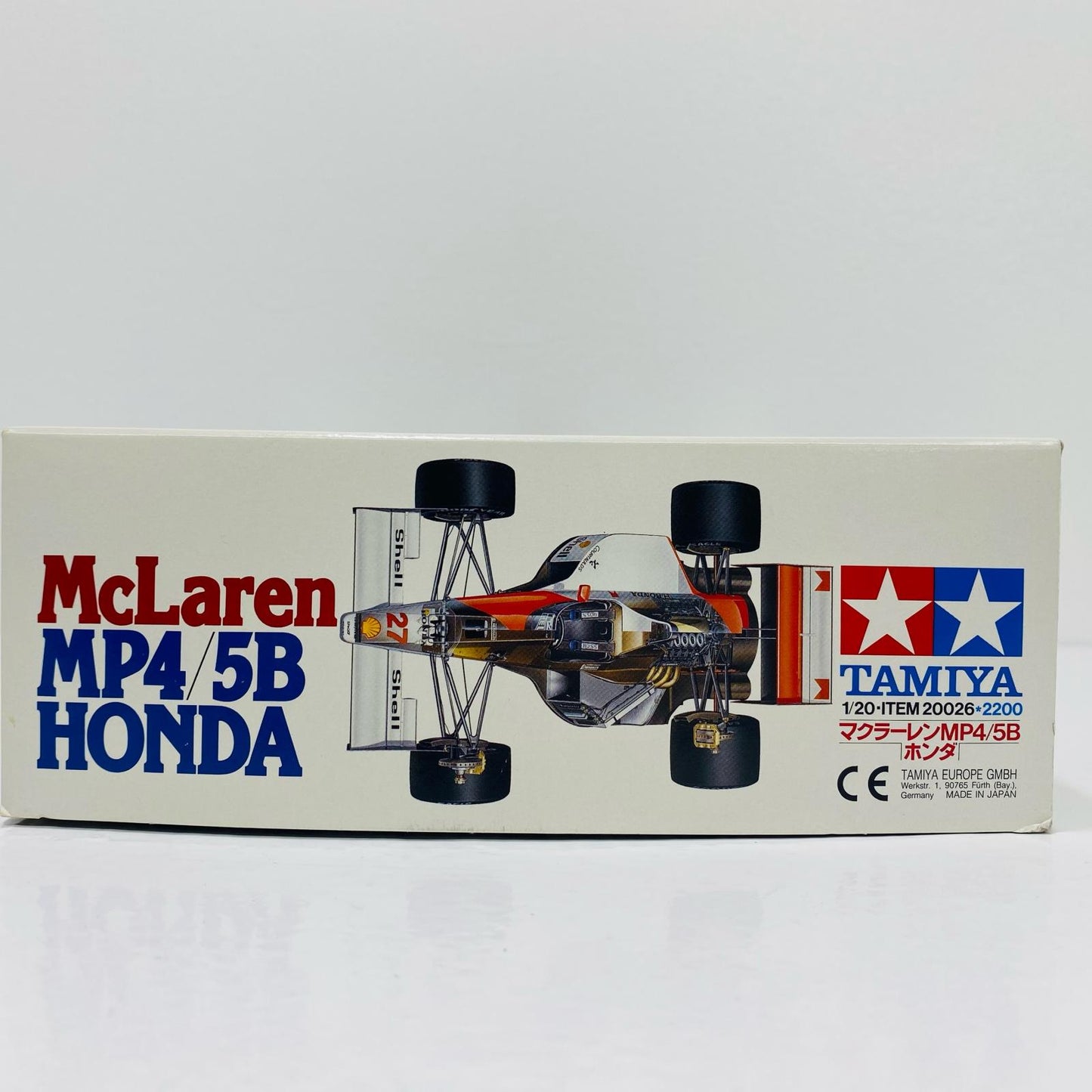 [Used] 1/20 McLaren MP4/5B Honda "Grand Prix Collection No. 26" Display Model [20026]