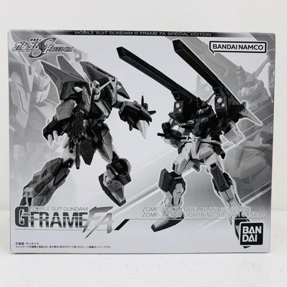【中古】 機動戦士ガンダム GフレームFA デュエルブリッツガンダム＆ライトニングバスターガンダム プレミアムバンダイ限定【フィギュア】【飾磨店】