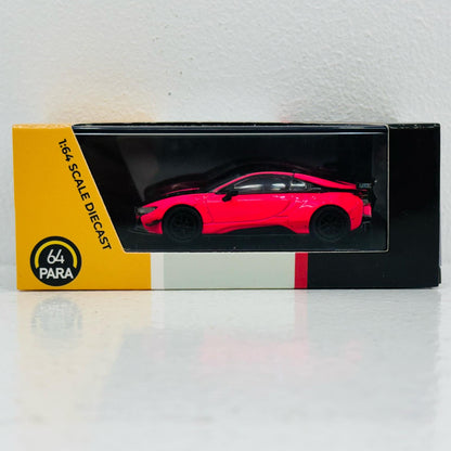 【中古】 1/64 リバティウォーク BMW i8 LHD(ホットピンク×ブラック) [PA-55150]【飾磨店】