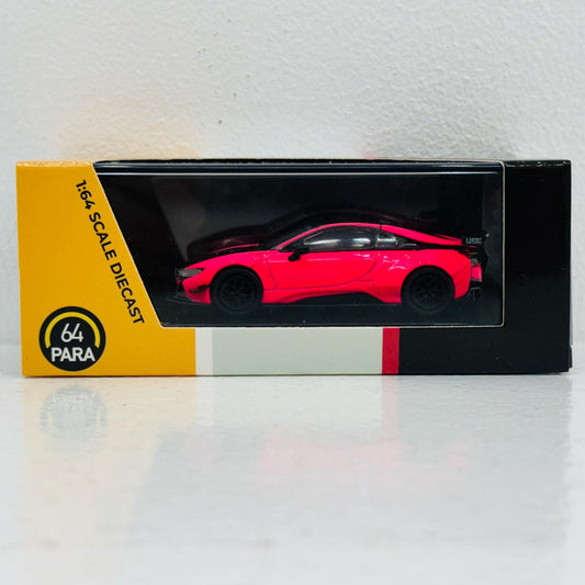 【中古】 1/64 リバティウォーク BMW i8 LHD(ホットピンク×ブラック) [PA-55150]【飾磨店】