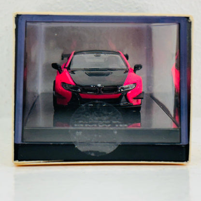 【中古】 1/64 リバティウォーク BMW i8 LHD(ホットピンク×ブラック) [PA-55150]【飾磨店】