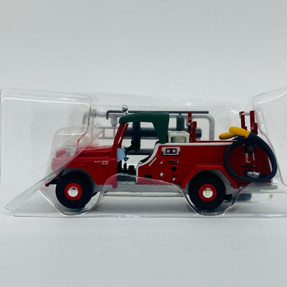 1/64 LV-31b Nissan Patrol Pump Fire Truck Takasaki City Fire Department (Red) "Tomica Limited Vintage" [210580]