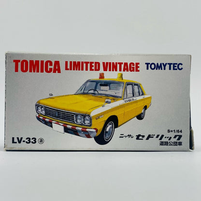 【中古】 1/64 LV-33a ニッサン セドリック 道路公団車(イエロー×ホワイト) 「トミカリミテッドヴィンテージ」 [211297]【飾磨店】
