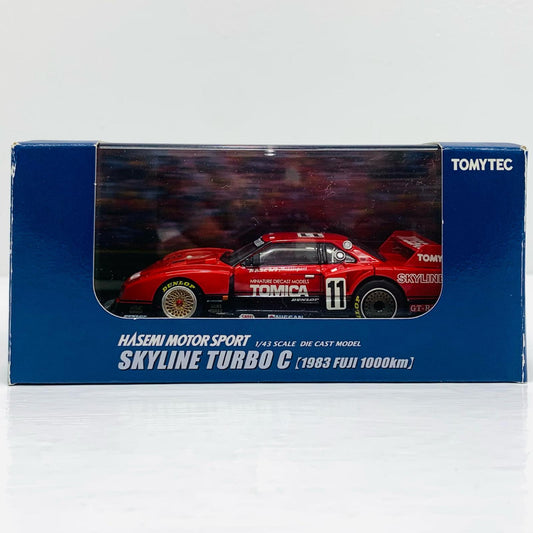 1/43 SKYLINE TURBO C 1983 FUJI 1000km TOMY #11(レッド×ブラック) 「トミカエブロ HASEMI MOTOR SPORT」 [218685]