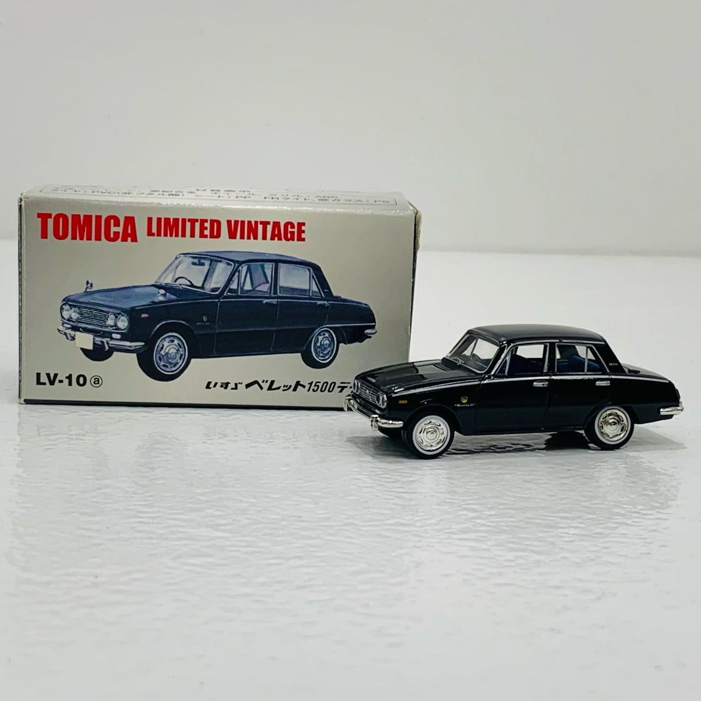 【中古】 1/64 LV-10a いすゞ ベレット 1500 デラックス(ブラック) 「トミカリミテッドヴィンテージ」 [205999]