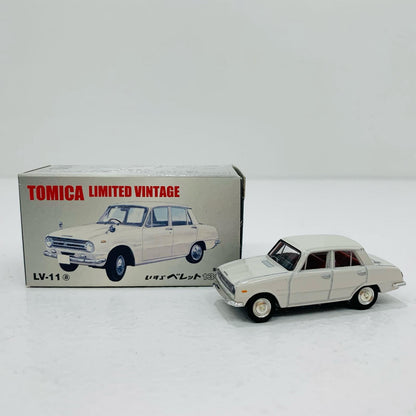 【中古】 1/64 LV-11a いすゞ ベレット 1300(ホワイト) 「トミカリミテッドヴィンテージ」 [206019]【フィギュア】