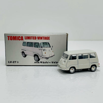 【中古】 1/64 LV-27a スバル サンバー ライトバン(ホワイト) 「トミカリミテッドヴィンテージ」 [210481]