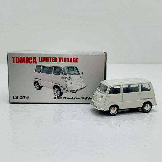 【中古】 1/64 LV-27a スバル サンバー ライトバン(ホワイト) 「トミカリミテッドヴィンテージ」 [210481]
