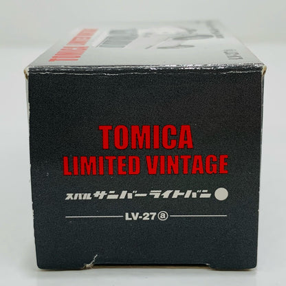 【中古】 1/64 LV-27a スバル サンバー ライトバン(ホワイト) 「トミカリミテッドヴィンテージ」 [210481]