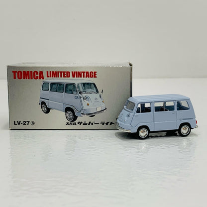 【中古】 1/64 LV-27b スバル サンバー ライトバン(ライトブルー) 「トミカリミテッドヴィンテージ」 [210498]