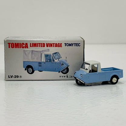 【中古】 1/64 LV-29a マツダ K360(ホワイト×ブルー) 「トミカリミテッドヴィンテージ」 [210535]