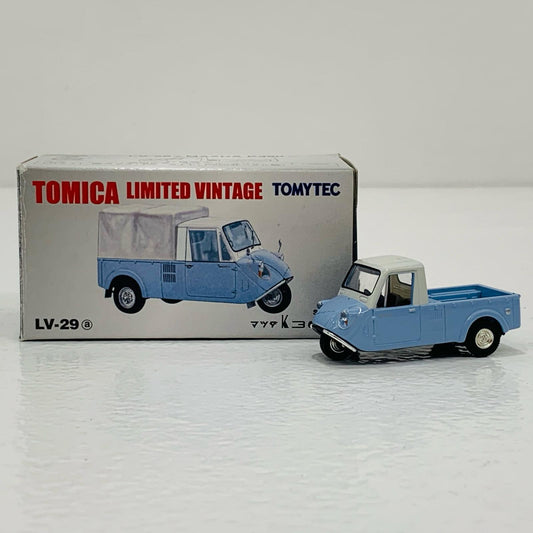 【中古】 1/64 LV-29a マツダ K360(ホワイト×ブルー) 「トミカリミテッドヴィンテージ」 [210535]