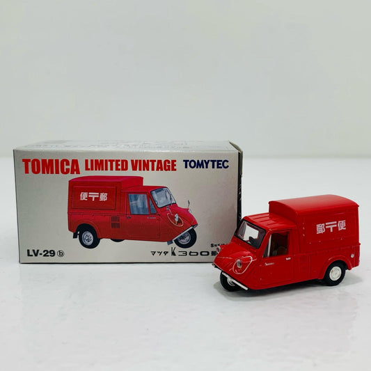 【中古】 1/64 LV-29b マツダ K360 郵便車(レッド) 「トミカリミテッドヴィンテージ」 [210542]【フィギュア】