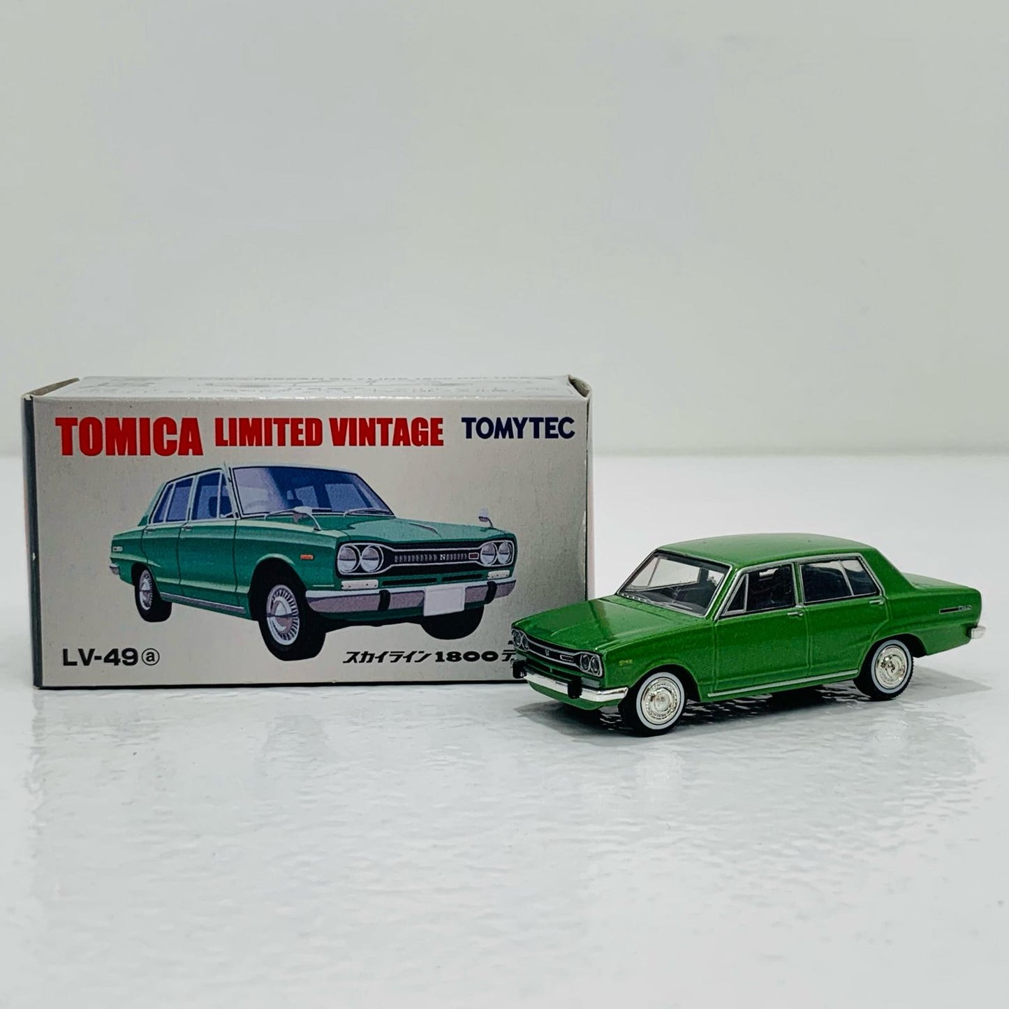【中古】 1/64 LV-49a ニッサン スカイライン 1800 デラックス(グリーン) 「トミカリミテッドヴィンテージ」 [213161]