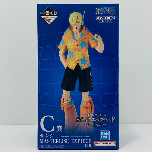 【中古】 C賞サンジ-MASTERLISEEXPIECE「きみへの想い/一番くじワンピース未来島エッグヘッド」【フィギュア】