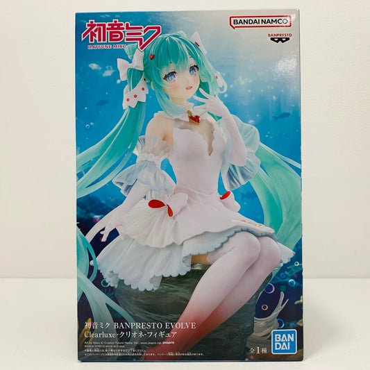 【中古】 初音ミク-クリオネ-BANPRESTOEVOLVEClearluxeフィギュア「初音ミク」【フィギュア】