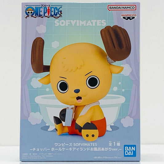 【中古】 チョッパー・ホールケーキアイランドお風呂あがりver.SOFVIMATES「ワンピース」【フィギュア】