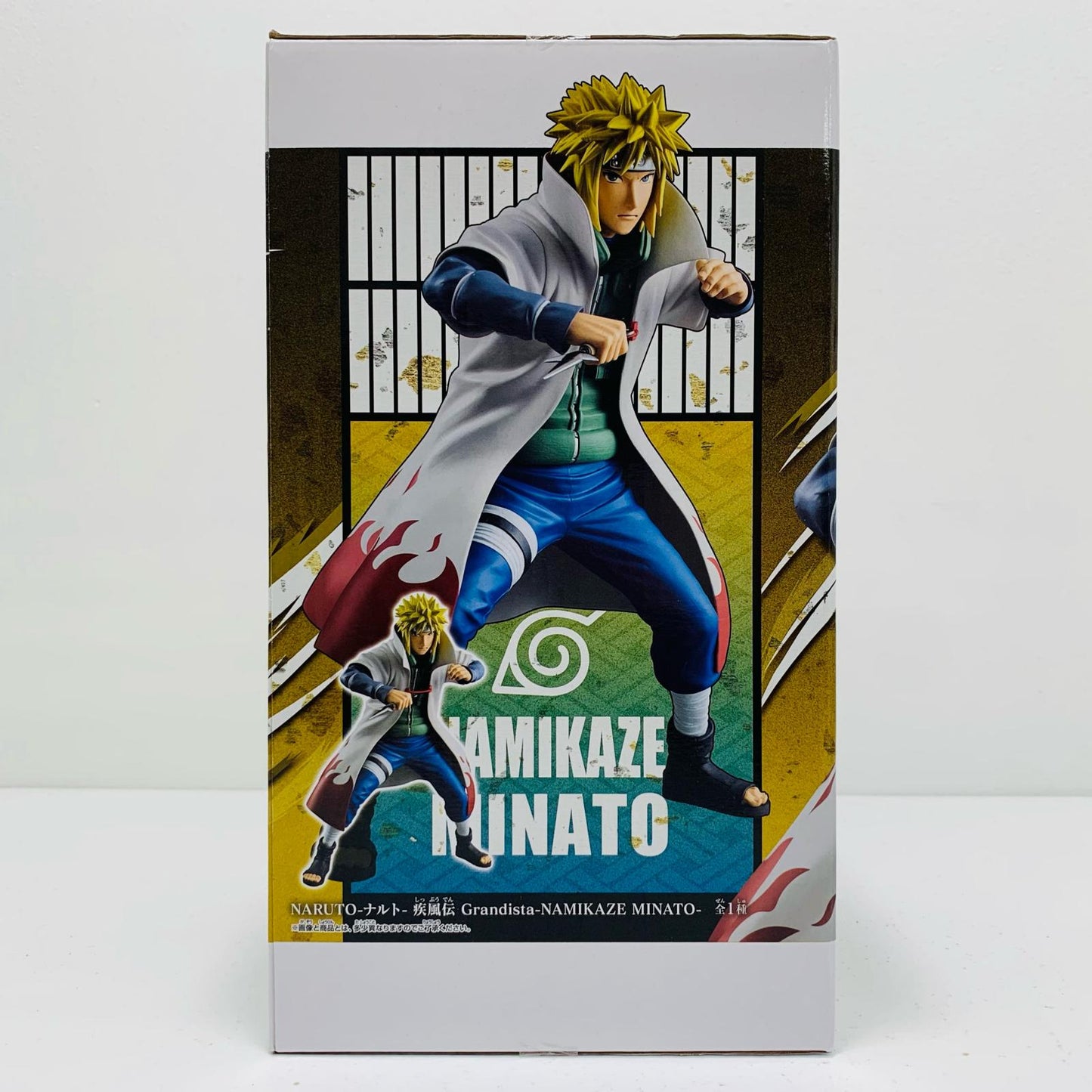 【中古】 波風ミナト-Grandista-NAMIKAZEMINATO-「NARUTO-ナルト-疾風伝」【フィギュア】