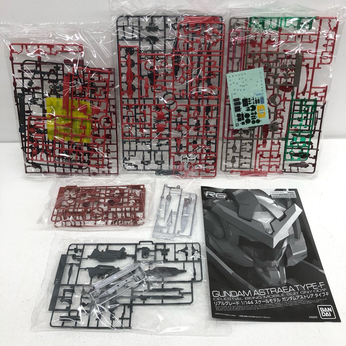 1/144 RG GNY-001F ガンダムアストレア タイプ-F 「機動戦士ガンダム00 F(ダブルオーエフ)」 プレミアムバンダイ限定 [5064138]