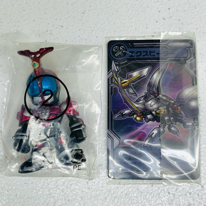 【中古】 2.仮面ライダーカブト＆エクスビーター「駈斗戦士(カードウォリアー)仮面ライダーズクウガ来襲編」【フィギュア】【飾磨店】