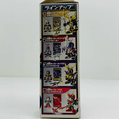 【中古】 4.仮面ライダーギルス＆レザーレイダー「駈斗戦士(カードウォリアー)仮面ライダーズクウガ来襲編」【フィギュア】【飾磨店】
