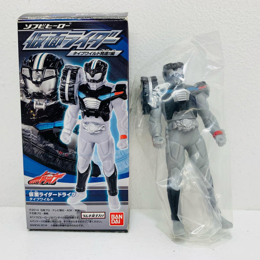 【中古】 仮面ライダードライブタイプワイルド「ソフビヒーロー仮面ライダータイプワイルド発進!!編」【フィギュア】【飾磨店】