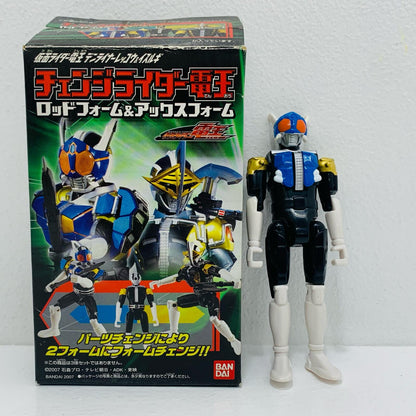 【中古】 チェンジライダー電王ロッドフォーム＆アックスフォーム「仮面ライダー電王デンライナーレッコウ＆イスルギ」【フィギュア】【飾磨店】