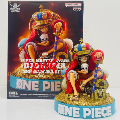 “KING“MONKEY.D.LUFFY「ワンピース」SUPERMASTERSTARSDIORAMA ONEPIECEBASE応募者全員サービス【フィギュア】