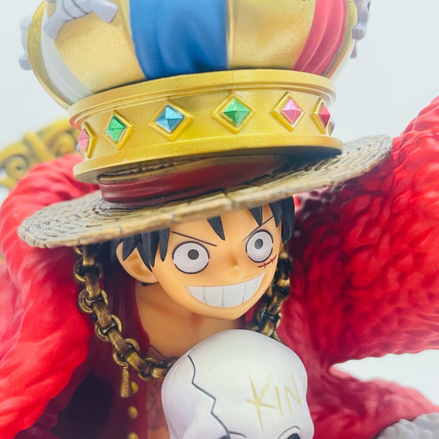 “KING“MONKEY.D.LUFFY「ワンピース」SUPERMASTERSTARSDIORAMA ONEPIECEBASE応募者全員サービス【フィギュア】