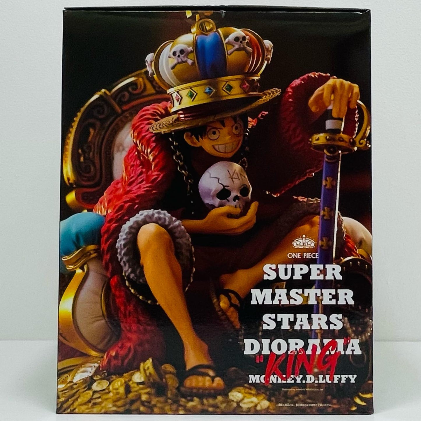 “KING“MONKEY.D.LUFFY「ワンピース」SUPERMASTERSTARSDIORAMA ONEPIECEBASE応募者全員サービス【フィギュア】