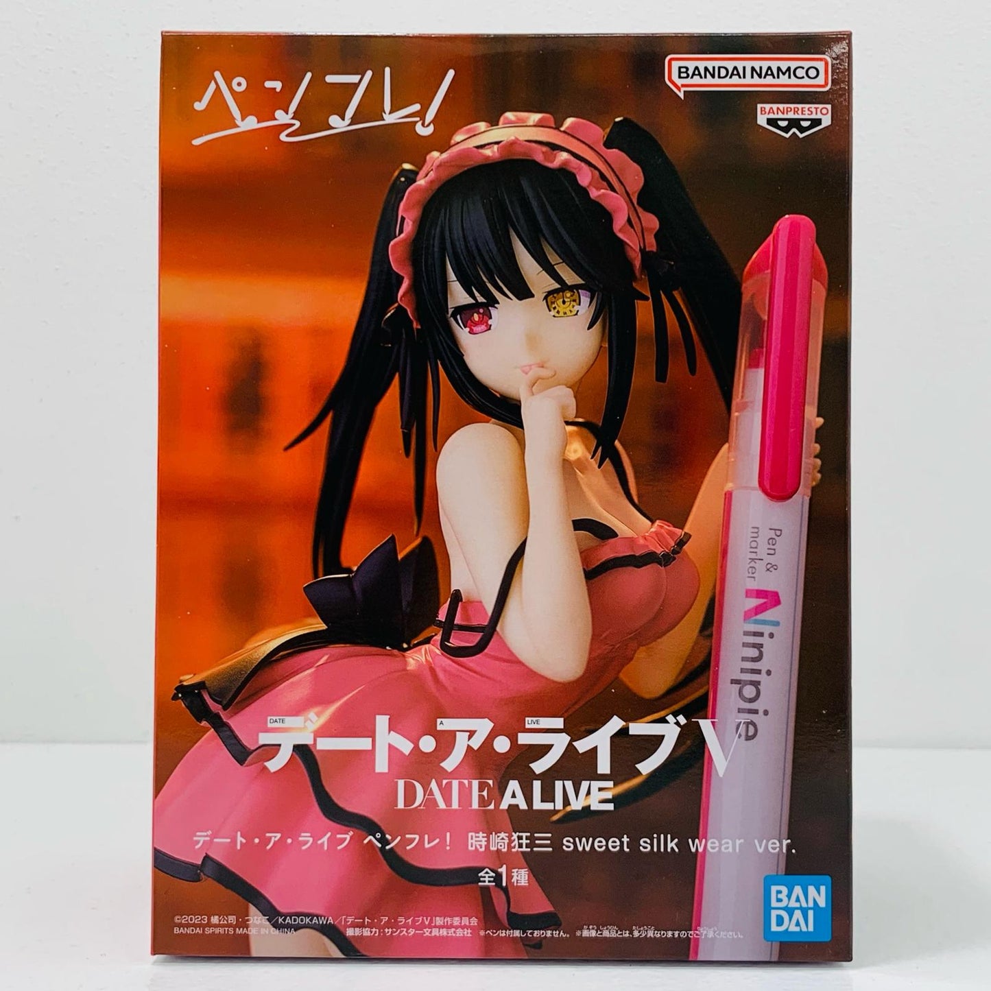 【中古】 時崎狂三・sweetsilkwearver.ペンフレ!「デート・ア・ライブ」【フィギュア】