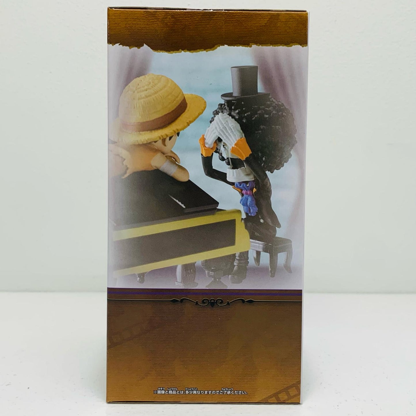 【中古】 ルフィ&ブルック-WCFログストーリーズ-『そうですか……!!!彼は元気ですか………!!!』「ワンピース」【フィギュア】