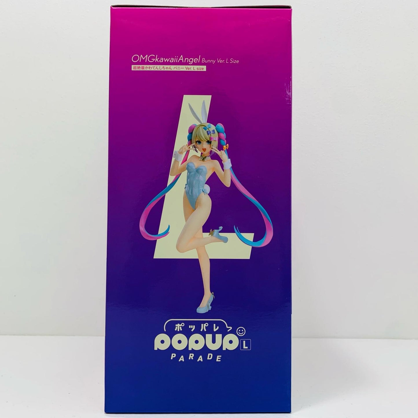 [Used] POP UP PARADE Chōzetsu Kawaii Tenshi-chan Tights Bunny Ver. L Size "NEEDY GIRL OVERDOSE" Pre-painted Plastic Figure GOODSMILE ONLINE SHOP Exclusive [Figure]