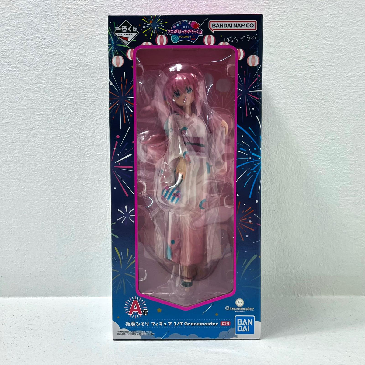 フィギュア A賞/後藤ひとりフィギュア1/7Gracemaster「VOLUME4/一番くじぼっち・ざ・ろっく!」 後藤ひとり 一番くじ A賞【フィギュア】【加古川物流】
