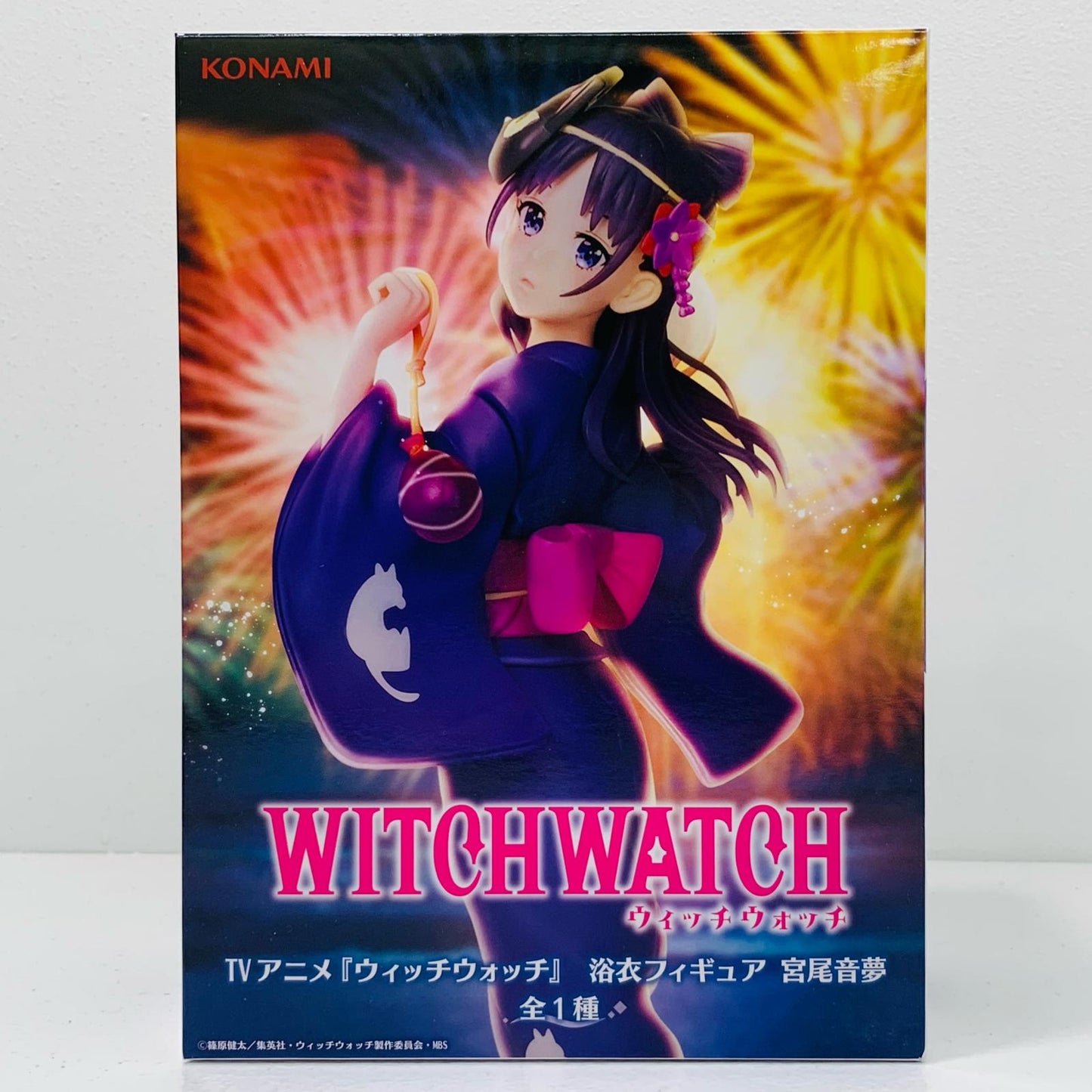 [Used] Nemu Miyako - Yukata Figure "Witch Watch" [Figure]