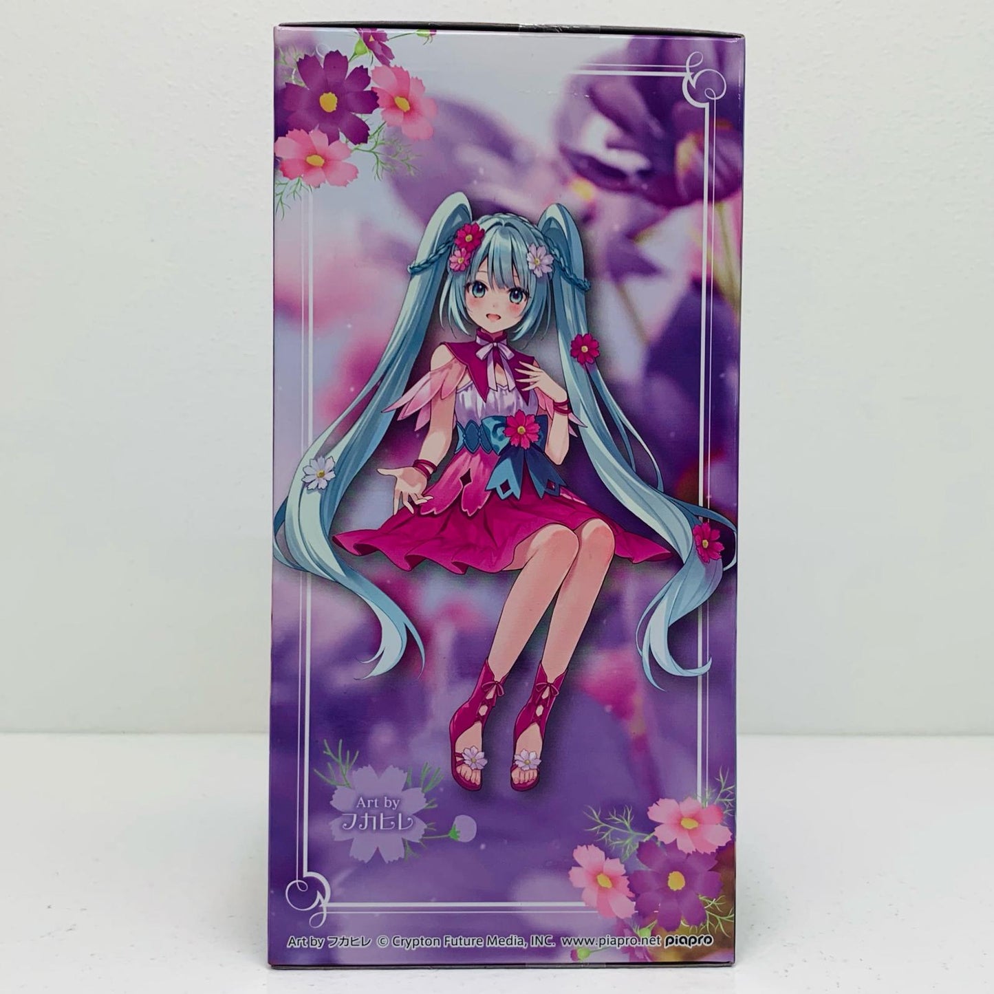【中古】 初音ミク・紫のコスモス-ぬーどるストッパーフィギュアFlowerFairy「初音ミク」【フィギュア】