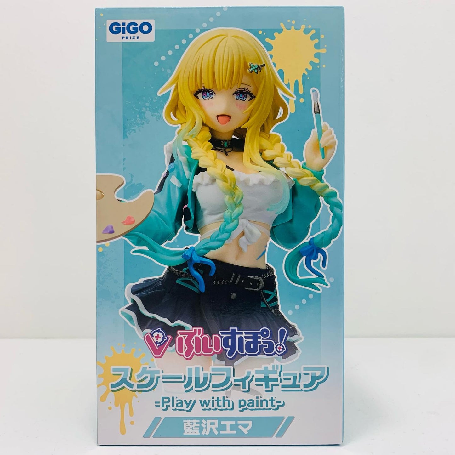 【中古】 藍沢エマ-スケールフィギュア-Playwithpaint-vol.6「ぶいすぽっ!」GiGO限定【フィギュア】