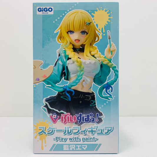【中古】 藍沢エマ-スケールフィギュア-Playwithpaint-vol.6「ぶいすぽっ!」GiGO限定【フィギュア】