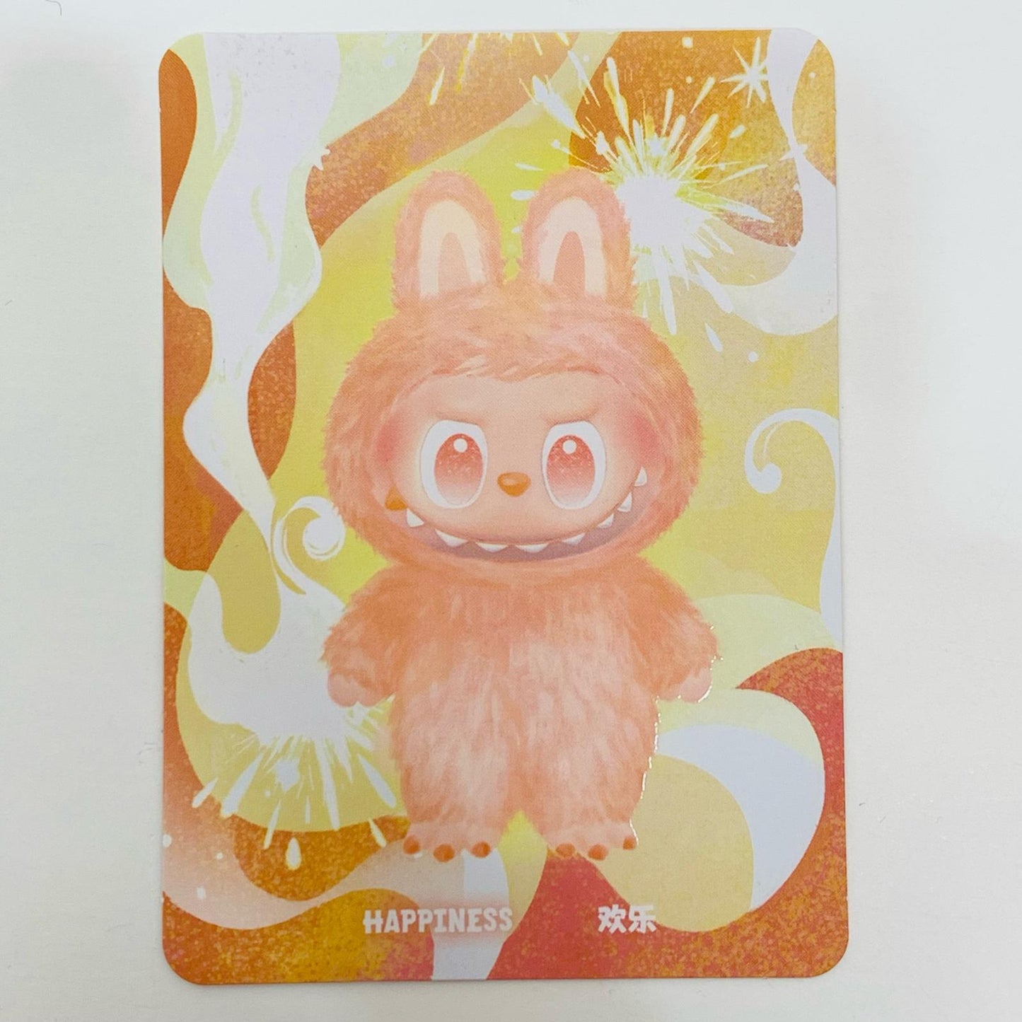 【中古】 HAPPINESS「THE MONSTERS Big into Energy シリーズ ぬいぐるみペンダント」POPMART【フィギュア】