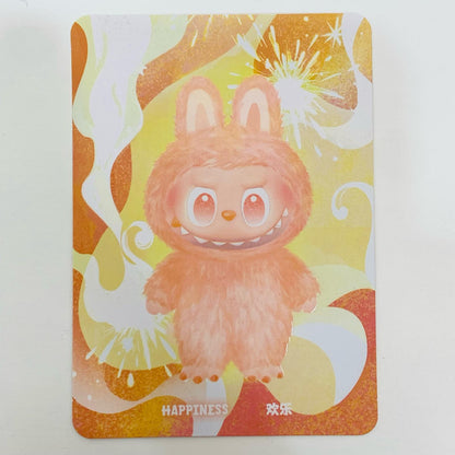 【中古】 HAPPINESS「THE MONSTERS Big into Energy シリーズ ぬいぐるみペンダント」POPMART【フィギュア】