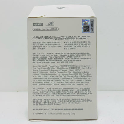 【中古】 HAPPINESS「THE MONSTERS Big into Energy シリーズ ぬいぐるみペンダント」POPMART【フィギュア】