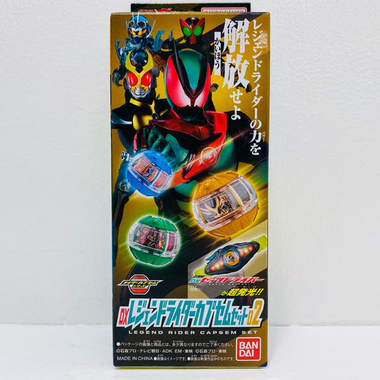DXレジェンドライダーカプセムセット02「仮面ライダーゼッツ」【フィギュア】