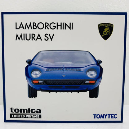 フィギュア 1/64LVランボルギーニミウラSV(ブルーメタリック)「トミカリミテッドヴィンテージ」[336549] LVランボルギーニミウラSV '1/64 336549【フィギュア】