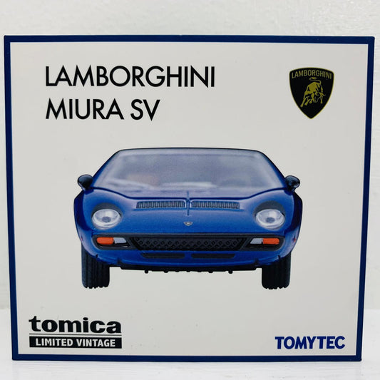 フィギュア 1/64LVランボルギーニミウラSV(ブルーメタリック)「トミカリミテッドヴィンテージ」[336549] LVランボルギーニミウラSV '1/64 336549【フィギュア】