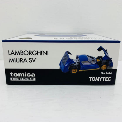 フィギュア 1/64LVランボルギーニミウラSV(ブルーメタリック)「トミカリミテッドヴィンテージ」[336549] LVランボルギーニミウラSV '1/64 336549【フィギュア】