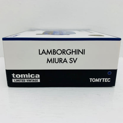 フィギュア 1/64LVランボルギーニミウラSV(ブルーメタリック)「トミカリミテッドヴィンテージ」[336549] LVランボルギーニミウラSV '1/64 336549【フィギュア】