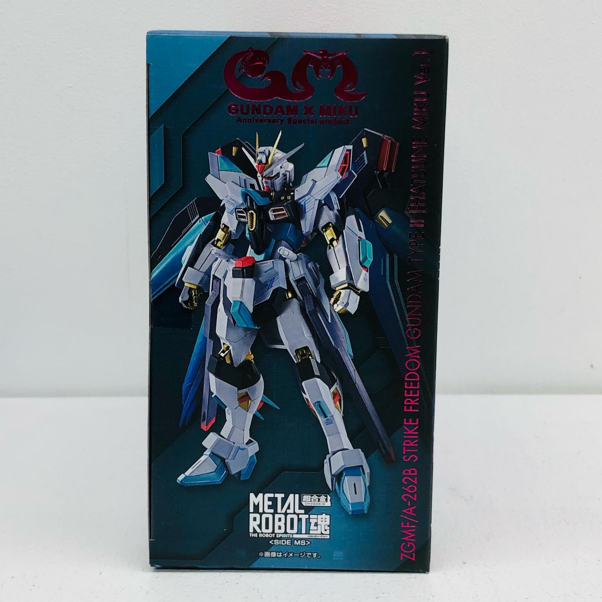 フィギュア METALROBOT魂＜SIDEMS＞ストライクフリーダムガンダム弐式［初音ミクVer.］「機動戦士ガンダムSEEDFREEDOM」 METALROBOT魂＜SIDEMS＞ストライクフリーダムガンダム弐式［初音ミクVer.］ METAL ROBOT魂【フィギュア】